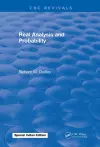 Real Analysis and Probability cover