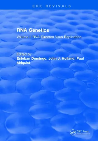 RNA Genetics cover