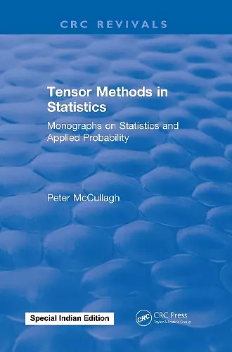 Tensor Methods in Statistics cover