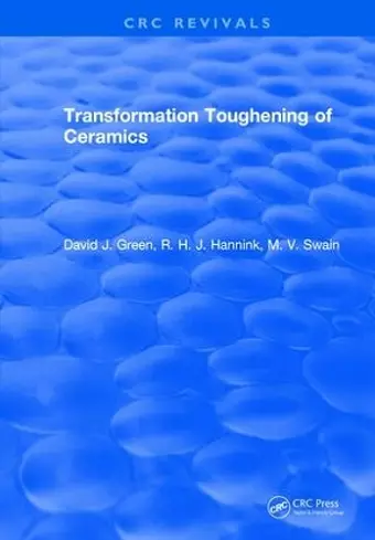 Transformation Toughening Of Ceramics cover