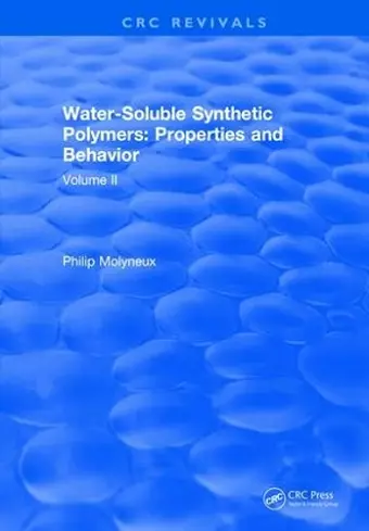 Water-Soluble Synthetic Polymers cover