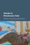 Murder in Renaissance Italy cover