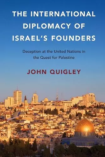 The International Diplomacy of Israel's Founders cover