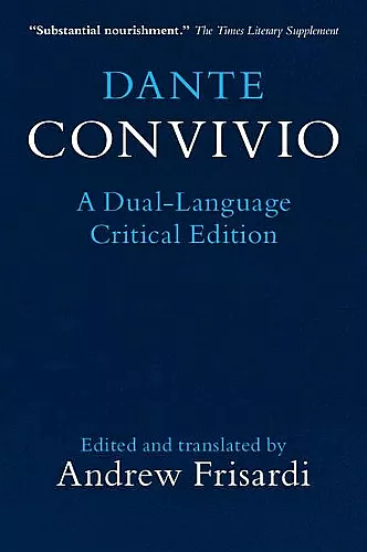 Dante: Convivio cover