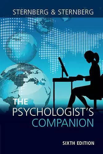 The Psychologist's Companion cover