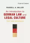 An Introduction to German Law and Legal Culture cover