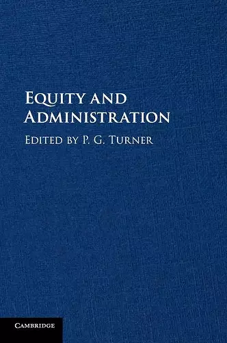 Equity and Administration cover