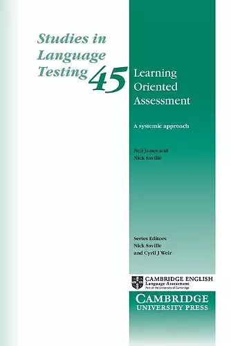 Learning Oriented Assessment cover