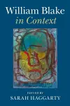 William Blake in Context cover