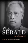 W. G. Sebald in Context cover