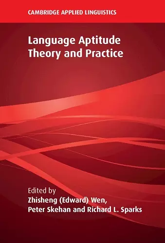 Language Aptitude Theory and Practice cover