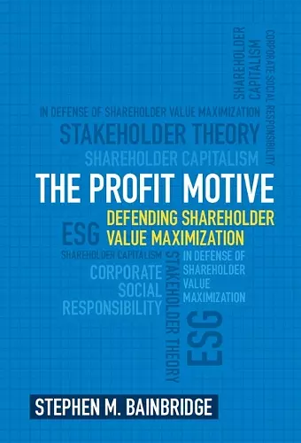 The Profit Motive cover