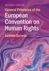 General Principles of the European Convention on Human Rights cover