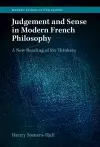 Judgement and Sense in Modern French Philosophy cover