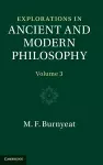 Explorations in Ancient and Modern Philosophy: Volume 3 cover