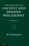 Explorations in Ancient and Modern Philosophy: Volume 4 cover