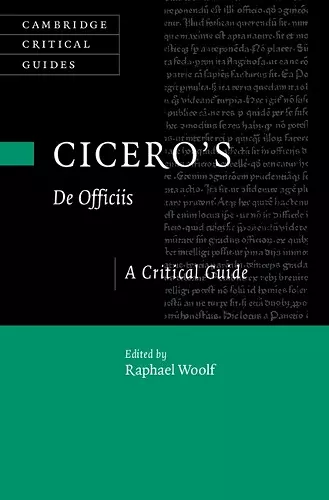 Cicero's ‘De Officiis' cover
