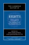 The Cambridge History of Rights: Volume 4, The Eighteenth and Nineteenth Centuries cover