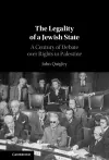 The Legality of a Jewish State cover