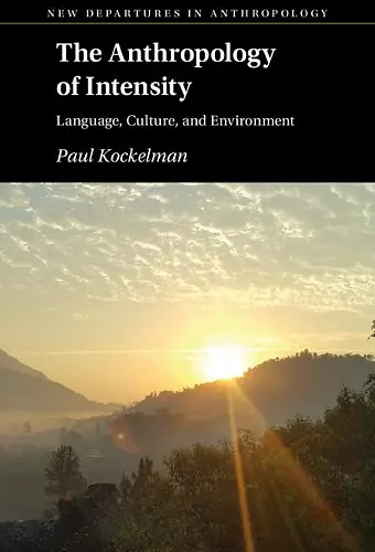 The Anthropology of Intensity cover