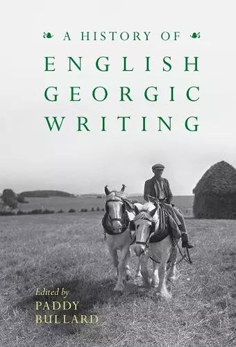 A History of English Georgic Writing cover