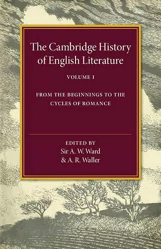 The Cambridge History of English Literature cover