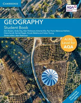 A/AS Level Geography for AQA Student Book with Cambridge Elevate Enhanced Edition (2 Years) cover