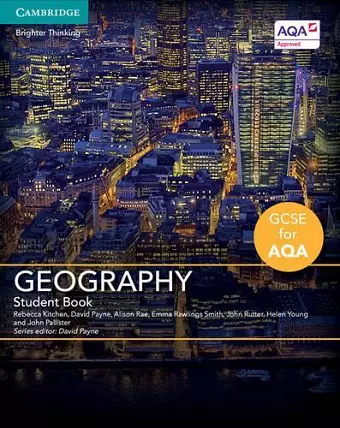 GCSE Geography for AQA Student Book cover