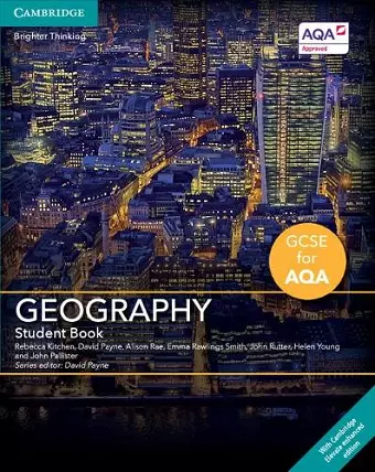 GCSE Geography for AQA Student Book with Digital Access (2 Years) cover