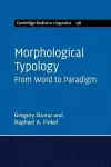 Morphological Typology cover