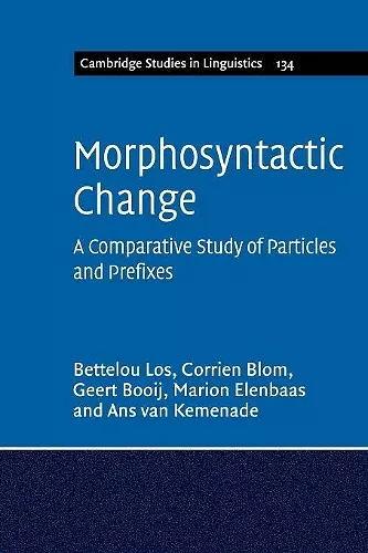 Morphosyntactic Change cover