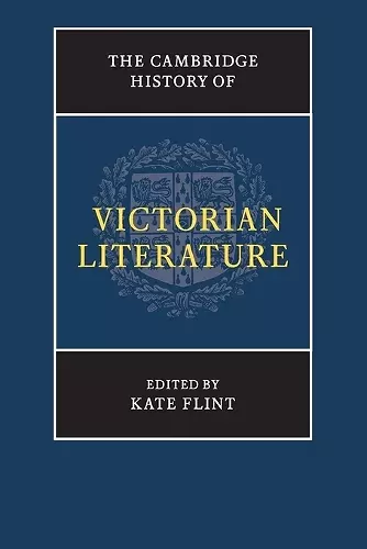 The Cambridge History of Victorian Literature cover