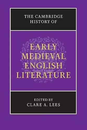 The Cambridge History of Early Medieval English Literature cover