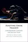 Adapting Greek Tragedy cover