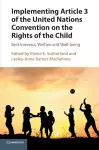 Implementing Article 3 of the United Nations Convention on the Rights of the Child cover