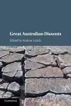 Great Australian Dissents cover