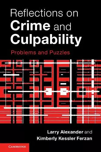 Reflections on Crime and Culpability cover