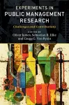 Experiments in Public Management Research cover