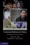 Criminal Defense in China cover