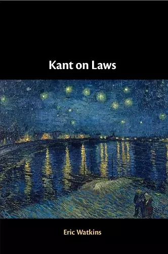 Kant on Laws cover