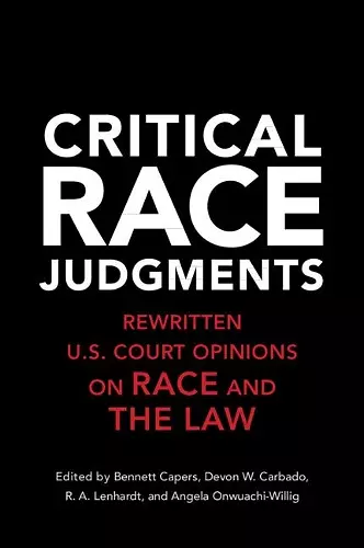 Critical Race Judgments cover