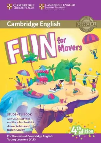 Fun for Movers Student's Book with Online Activities with Audio and Home Fun Booklet 4 cover