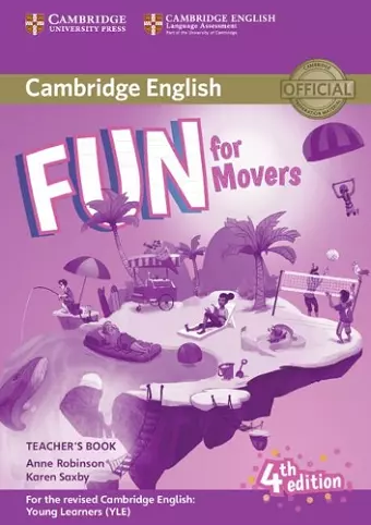 Fun for Movers Teacher’s Book with Downloadable Audio cover