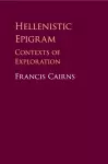 Hellenistic Epigram cover