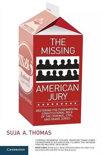 The Missing American Jury cover