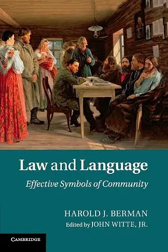 Law and Language cover