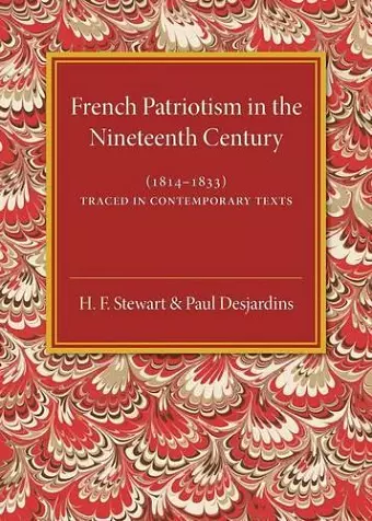 French Patriotism in the Nineteenth Century (1814–1833) cover