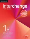 Interchange Level 1B Student's Book with Online Self-Study and Online Workbook cover