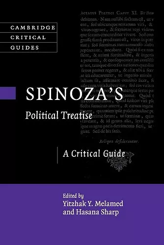 Spinoza's Political Treatise cover