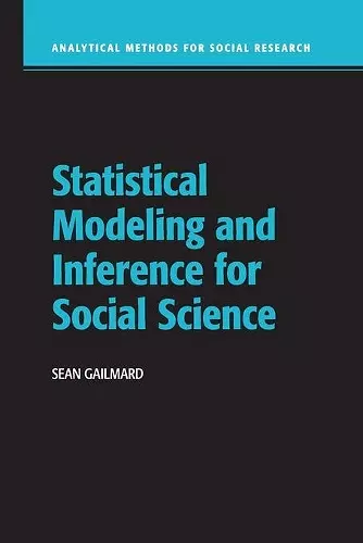 Statistical Modeling and Inference for Social Science cover